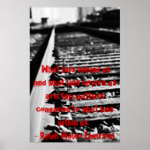 Achter ons, voor ons, binnen ons poster (Voorkant)