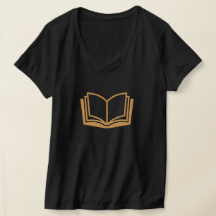 achter & voorkant Just One More Chapter lezen grap T-shirt