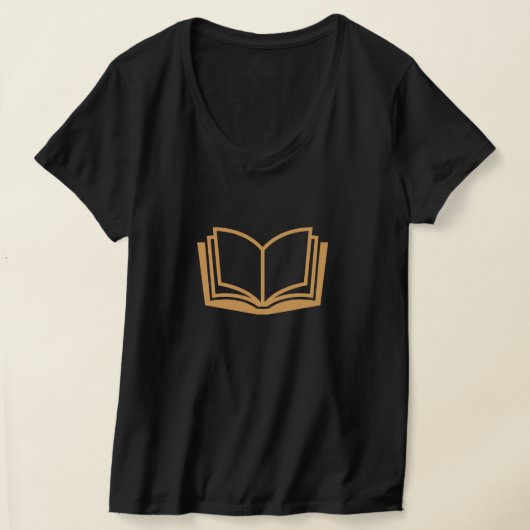achter & voorkant Just One More Chapter lezen grap T-shirt (Laagn)