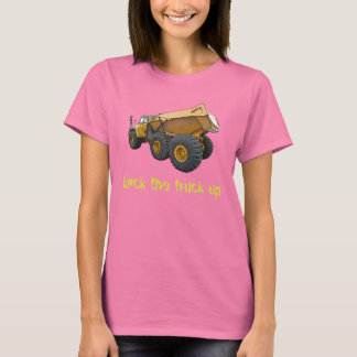 achteraan de vrachtwagen t-shirt