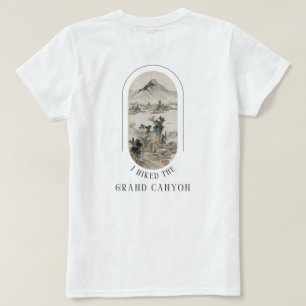 achteraan en vooraan heb ik het grote canyon gehak t-shirt