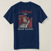 achteraan en vooraan heb ik het grote canyon gehak t-shirt (Design achterkant)