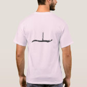 Achteraan geschroefd t-shirt (Achterkant)