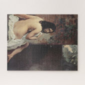 Achteraanzicht van een bader (Francesco Hayez) Legpuzzel (Horizontaal)