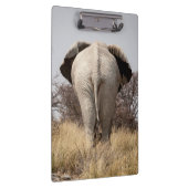 Achteraanzicht van olifant klembord (Rechts)
