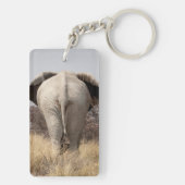 Achteraanzicht van olifant sleutelhanger (achterkant)