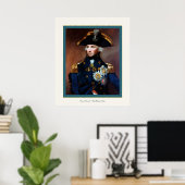 Achteradmiraal ~ Sir Horatio Nelson Poster (Thuiskantoor)