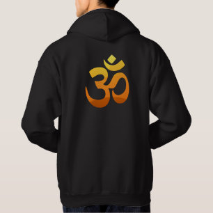 Achteraf afdrukken Om Mantra Symbol Yoga-Mannen Hoodie
