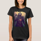 Achteraf Epic fantasy heeft een held in de schaduw T-shirt (Voorkant)