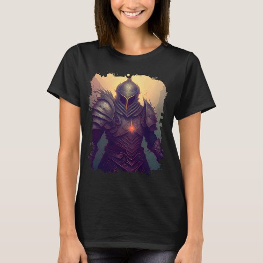 Achteraf Epic fantasy heeft een held in de schaduw T-shirt (Voorkant)