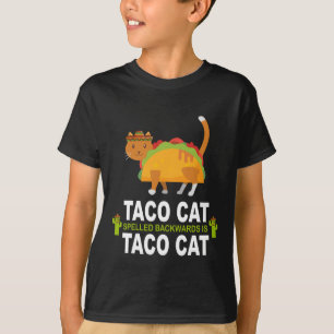 Achteraf gespelde taco kat is het Shirt van de tac