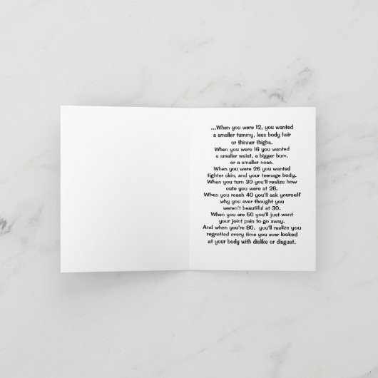 Achteraf iets om over kaart na te denken (Binnen)