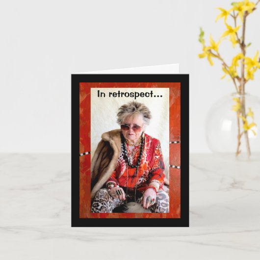 Achteraf iets om over kaart na te denken (Gele Bloem)