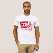 Achteraf man, ik ben wetenschapper t-shirt (Voorkant volledig)