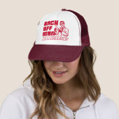 Achteraf man, ik ben wetenschapper trucker pet (In situ)