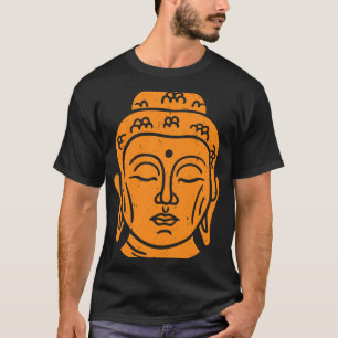 Achterafdruk Boeddha Hoofboeddhistisch Wisdom T-shirt