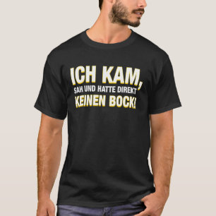 Achterafdruk die ik zag en die het niet goed voeld t-shirt