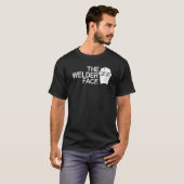 Achterafdruk het lassen gezicht 1 t-shirt (Voorkant volledig)