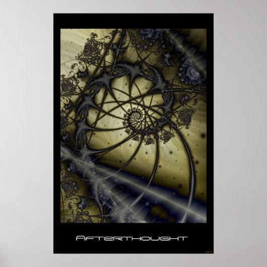 Achterbeschouwing Poster (Voorkant)