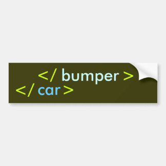 Achterbumpersticker - Codeur Bumpersticker