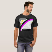 Achterdacht zwart shirt!!!! t-shirt (Voorkant volledig)