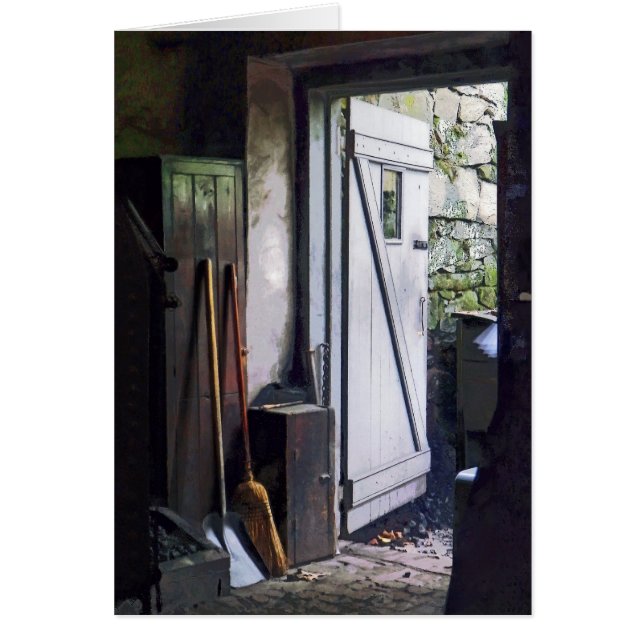 Achterdeur van winkel (Voorkant)