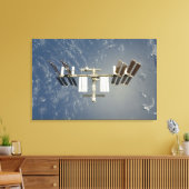 Achtergelaten internationale ruimtestation canvas afdruk (Insitu (Woonkamer))