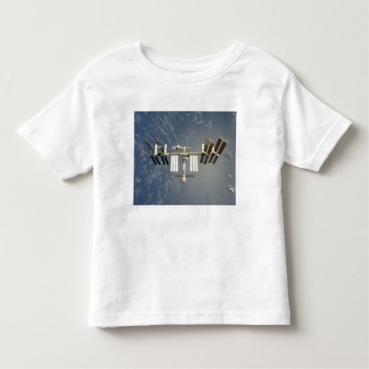 Achtergelaten internationale ruimtestation kinder shirts (Voorkant)