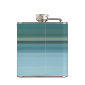 Achtergestelde kleurenstreepjes heupfles (Achterkant)