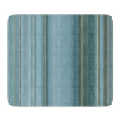 Achtergestelde kleurenstreepjes snijplank (Voorkant)