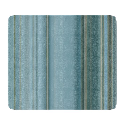 Achtergestelde kleurenstreepjes snijplank (Voorkant)