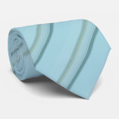 Achtergestelde kleurenstreepjes stropdas (Opgerold)