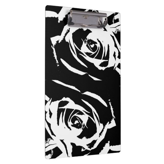 Achtergestelde Roos Art Klembord (Rechts)