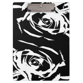 Achtergestelde Roos Art Klembord