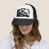 Achtergestelde Roos Art Trucker Pet (In situ)