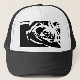 Achtergestelde Roos Art Trucker Pet