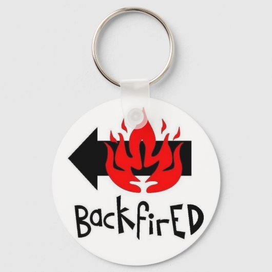 Achtergestookte Sleutelhanger (Voorkant)