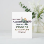 ACHTERGOED BRIEFKAART (Staand voorkant)