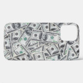 Achtergrond 100 dollarbiljetten. Case-Mate iPhone case (Achterkant (horizontaal))