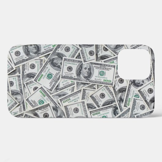 Achtergrond 100 dollarbiljetten. Case-Mate iPhone case (Achterkant (horizontaal))