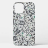 Achtergrond 100 dollarbiljetten. Case-Mate iPhone case (Achterkant)