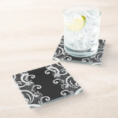 Achtergrond 1 glazen onderzetter (Schuin)