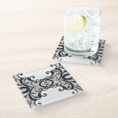 Achtergrond 2 glazen onderzetter (Schuin)