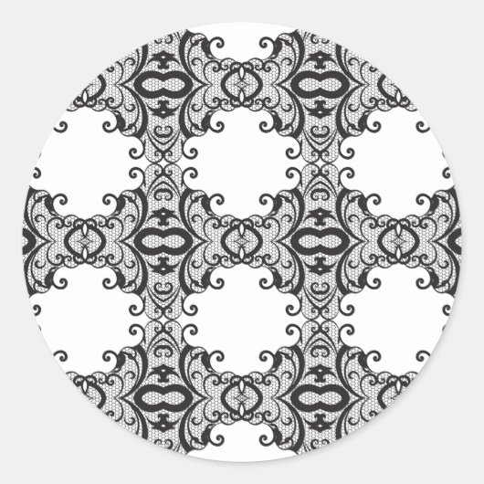 Achtergrond 2 ronde sticker (Voorkant)