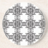 Achtergrond 2 van het kant zandsteen onderzetter (Voorkant)