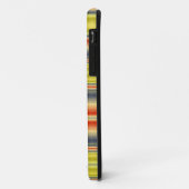 Achtergrond 2 van regenboogkleurige strepen Case-Mate iPhone case (Achterkant/links)