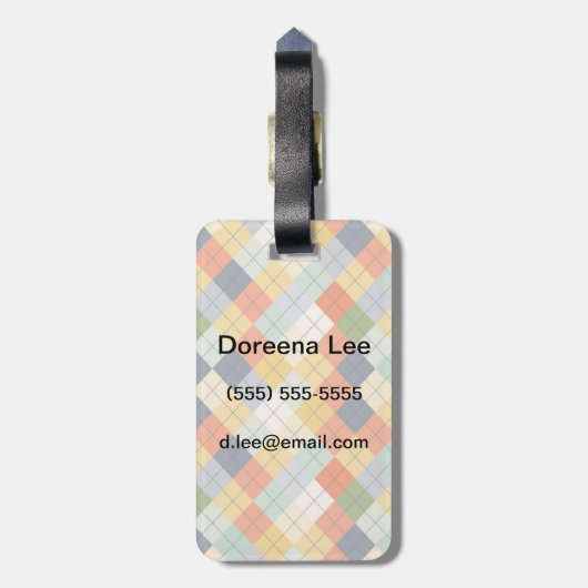 Achtergrond 2 van Sweater Bagagelabel (Achterkant verticaal)