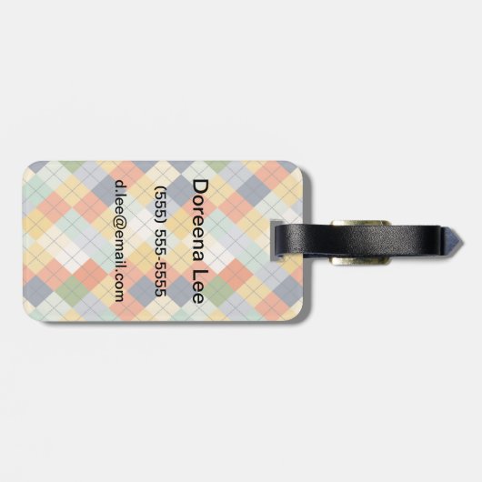 Achtergrond 2 van Sweater Bagagelabel (Achterkant horizontaal)