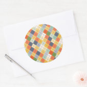 Achtergrond 2 van Sweater Ronde Sticker (Envelop)