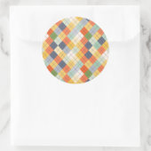 Achtergrond 2 van Sweater Ronde Sticker (Tas)